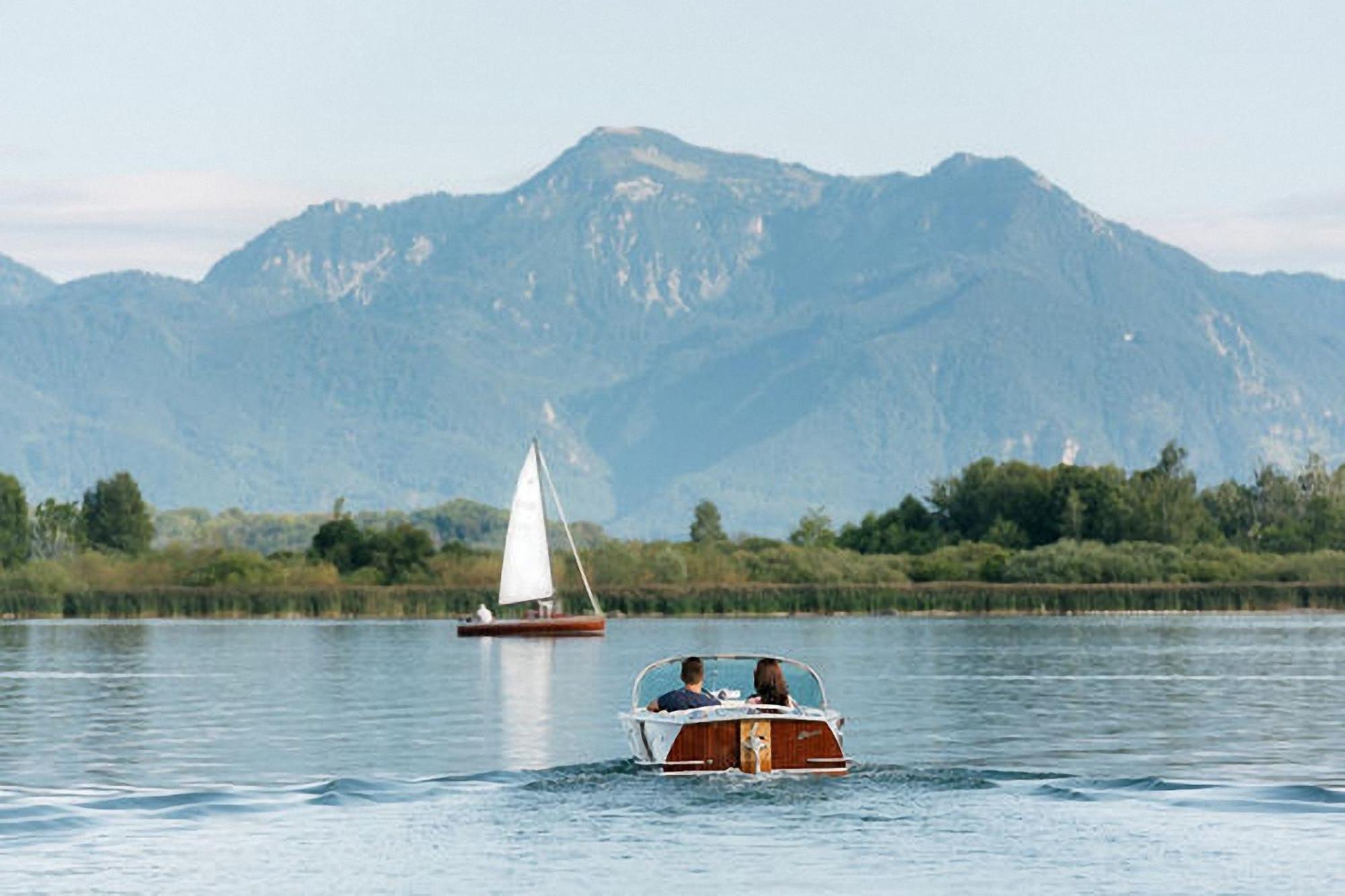 Schnuckeliges Appartement In Prien Am Chiemsee Eksteriør billede